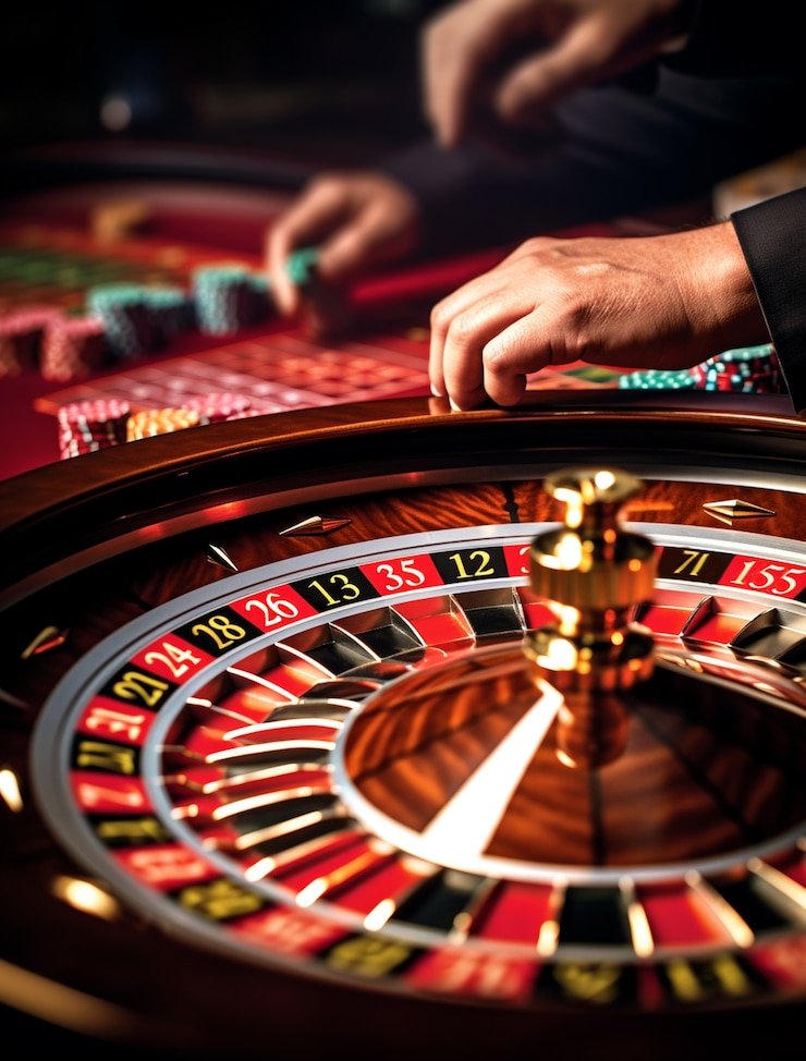 Dealer menjalankan Live Baccarat dengan antarmuka interaktif dan elegant